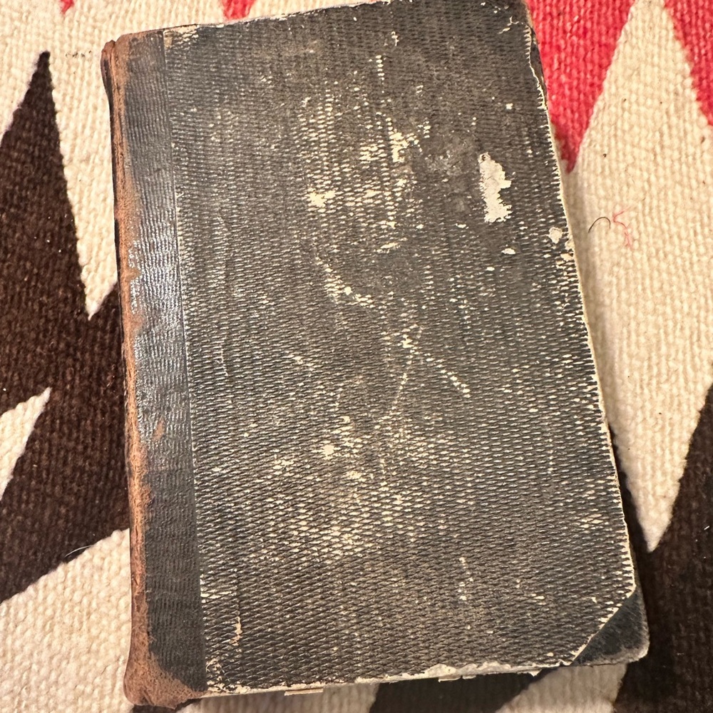 1847  ANTIQUE GERMAN RELIGIOUS BOOK Gebet-Buchlein German Prayer